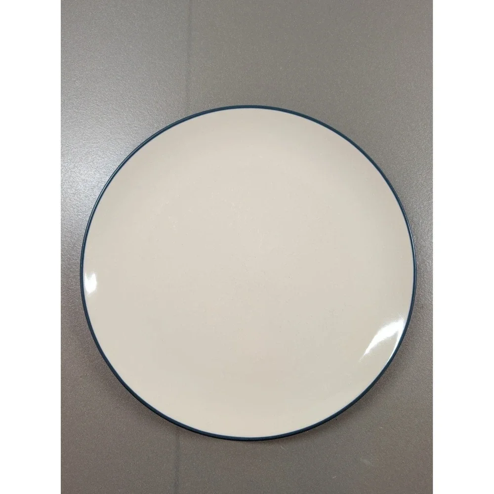 Noritake Colorwave Blue Stoneware Plates Set of 2‎ Dinner Salad Coupe 8484Y